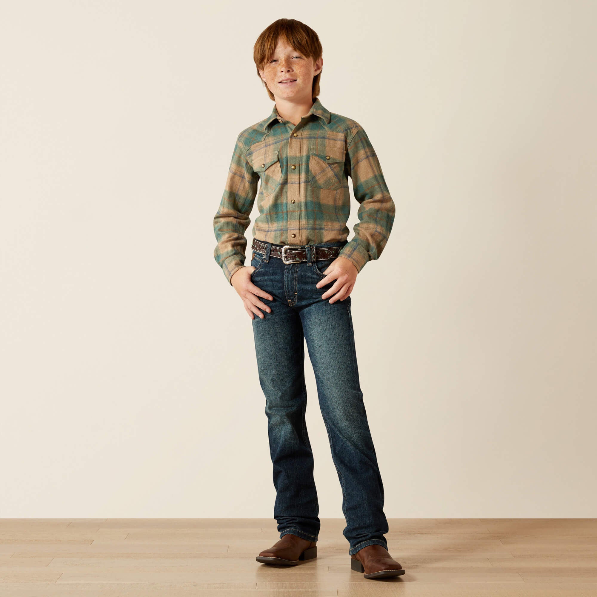 Huxlee Retro Classic Fit Shirt-Ariat