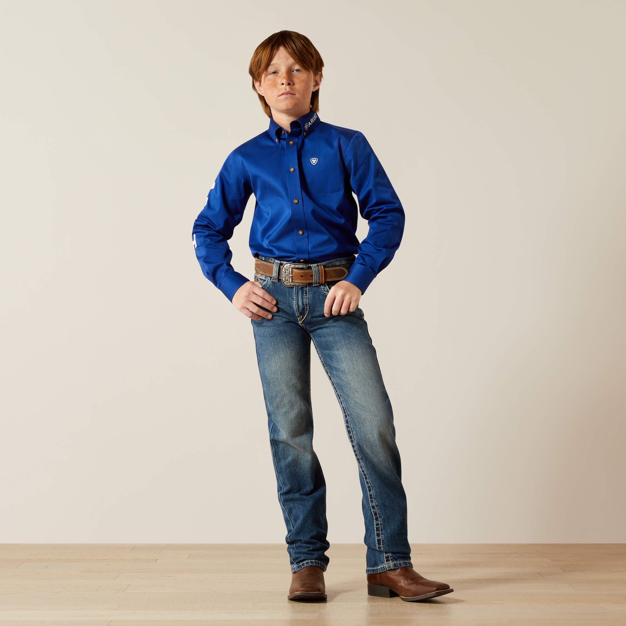 B5 Slim Charger Stackable Straight Leg Jean-Ariat