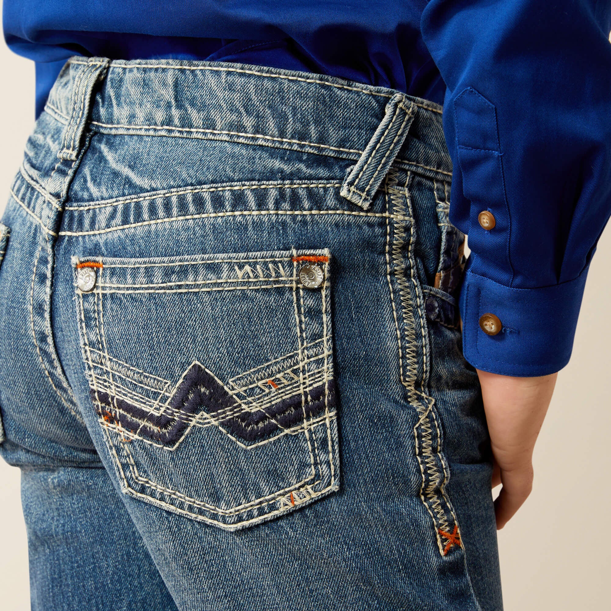 B5 Slim Charger Stackable Straight Leg Jean-Ariat