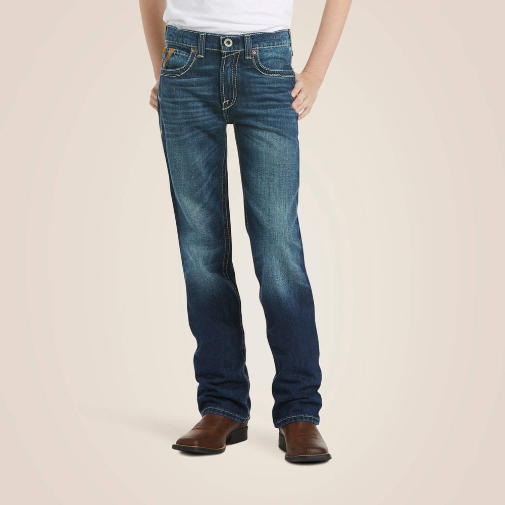 B5 Slim Boundary Stackable Straight Leg Jean-Ariat