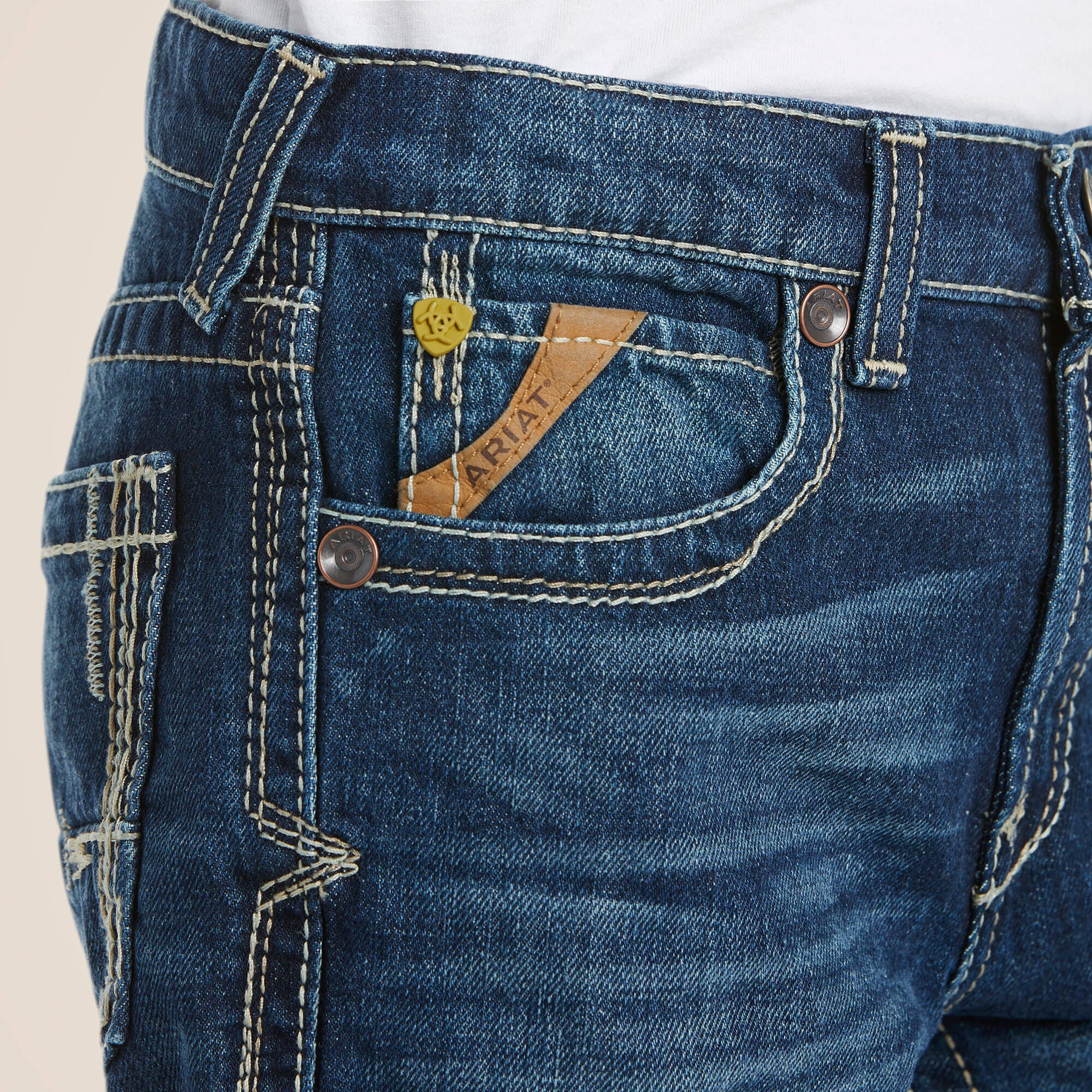 B5 Slim Boundary Stackable Straight Leg Jean-Ariat