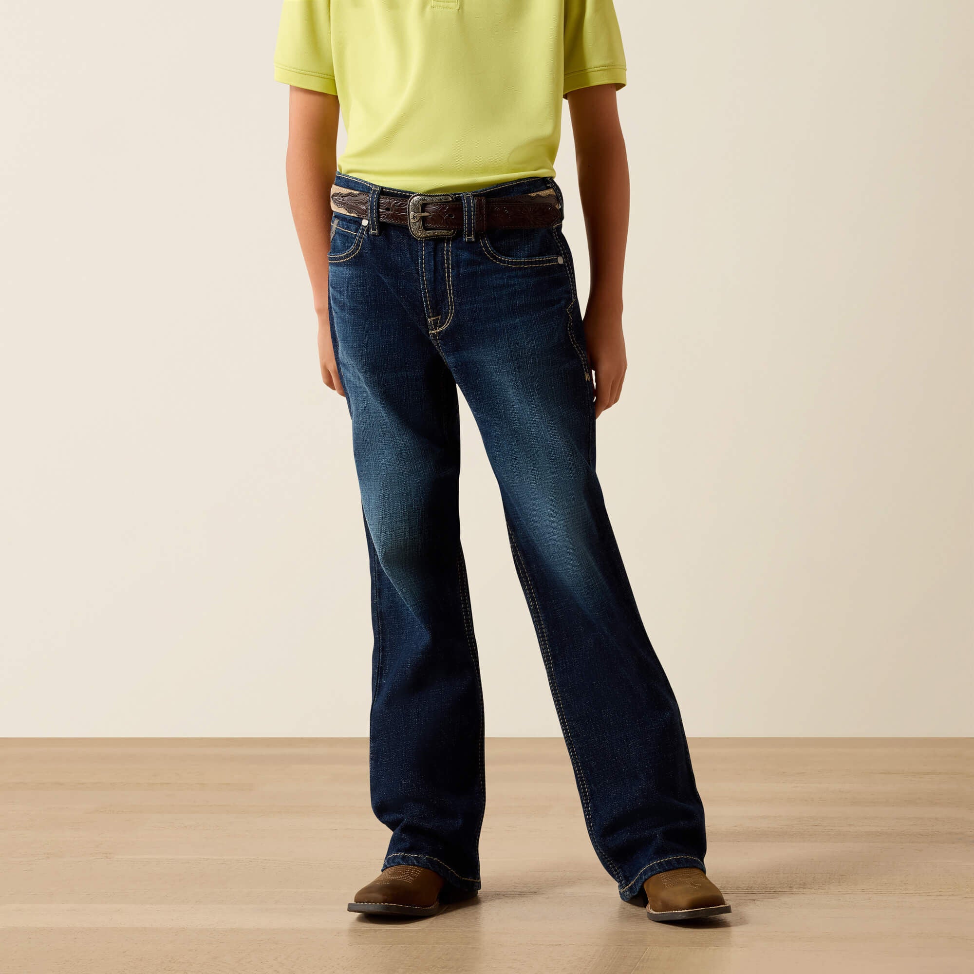 B4 Relaxed Oliver Boot Cut Jeans-Ariat