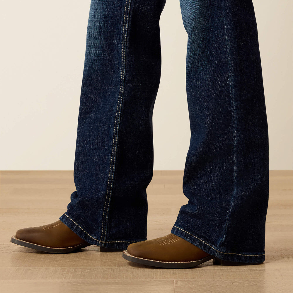 B4 Relaxed Oliver Boot Cut Jeans-Ariat