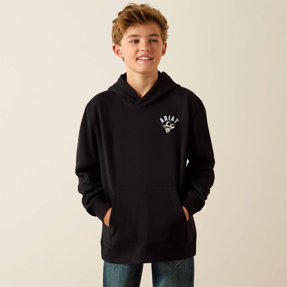 Ariat Stitched Skull Hoodie-Ariat