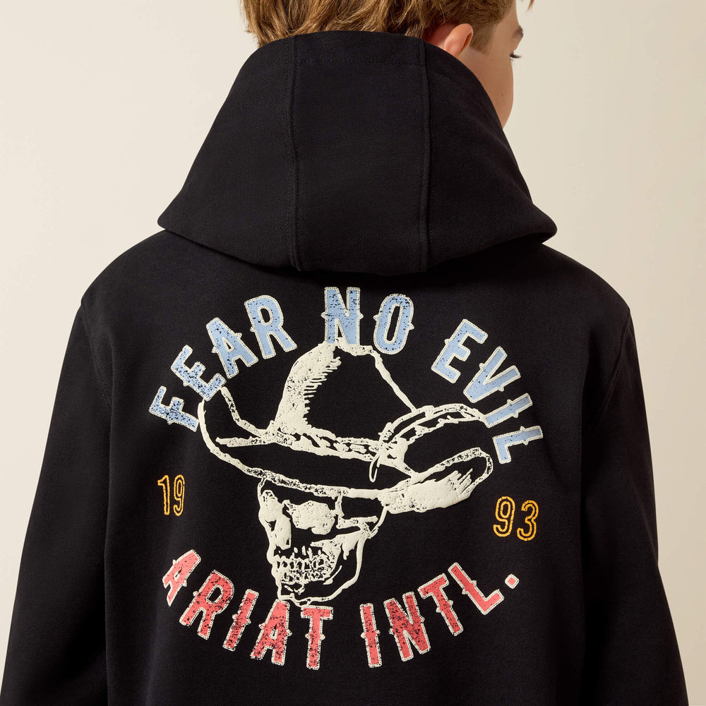 Ariat Stitched Skull Hoodie-Ariat