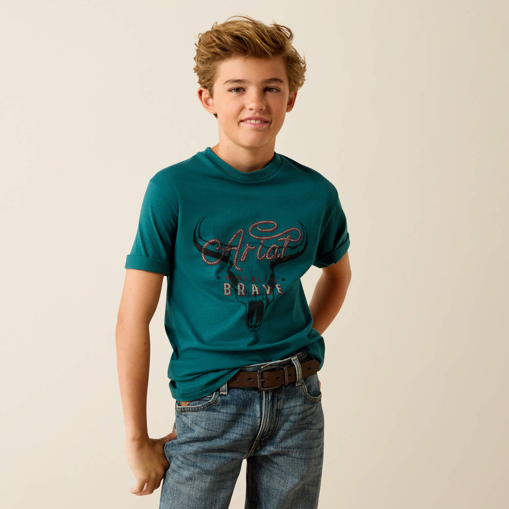 Ariat Cattle Skull Freedom T-Shirt-Ariat
