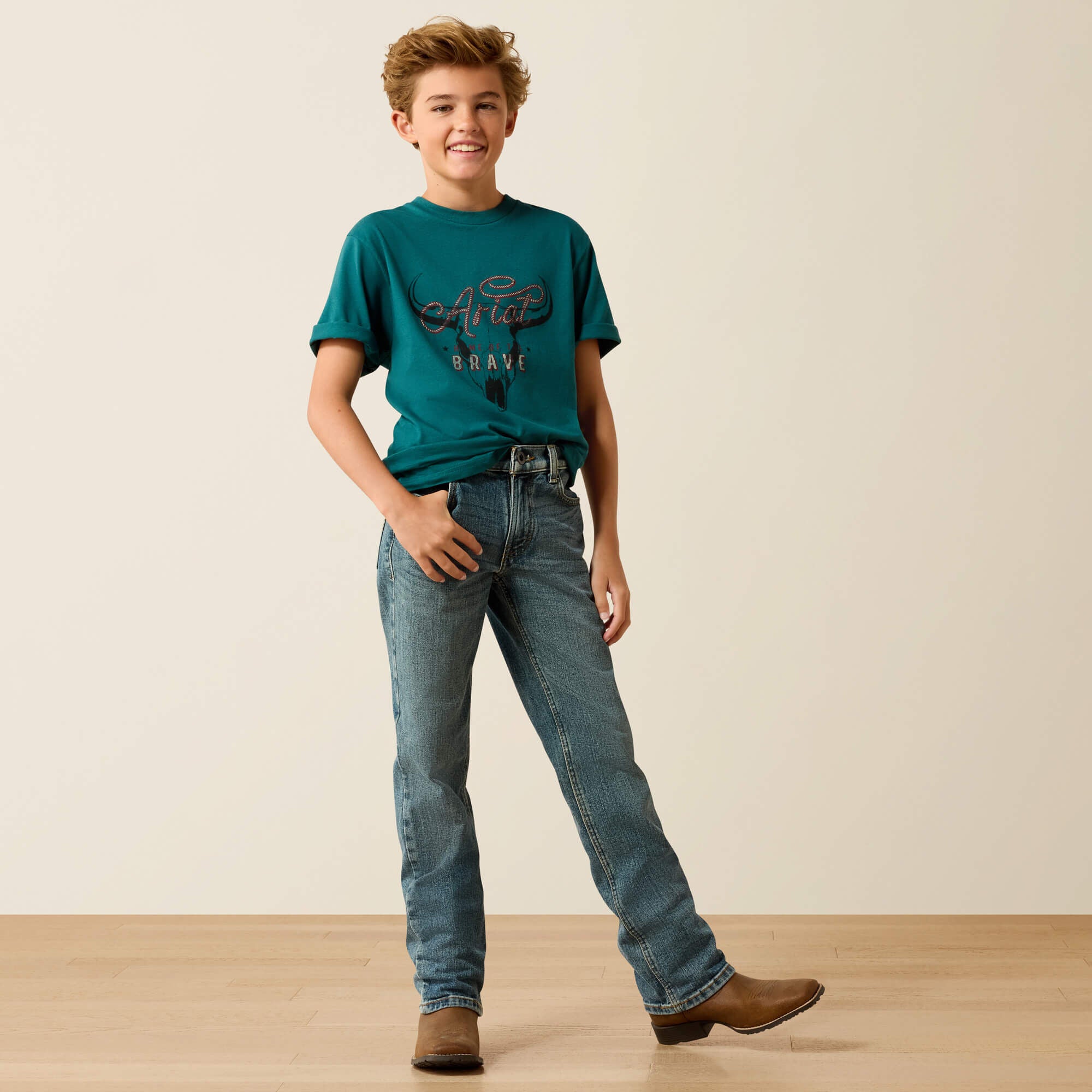 Ariat Cattle Skull Freedom T-Shirt-Ariat