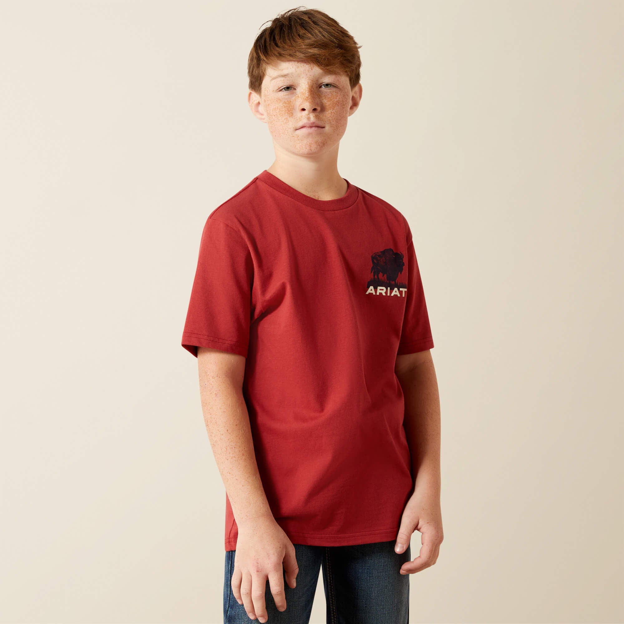 Ariat Buffalo Flag T-Shirt-Ariat