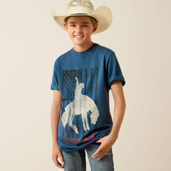 Ariat Flag Bronco T-Shirt-Ariat