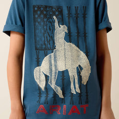 Ariat Flag Bronco T-Shirt-Ariat