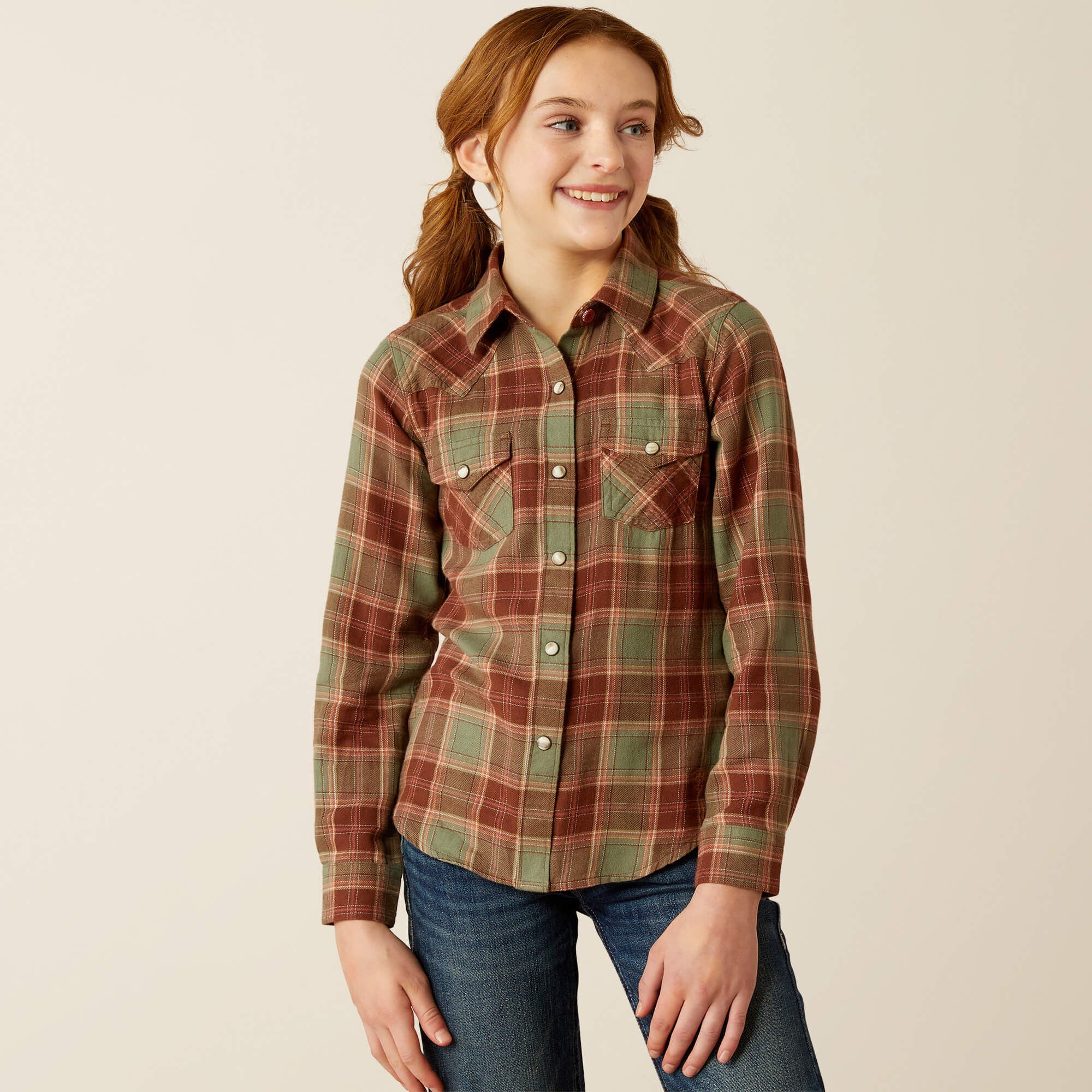 Ava Plaid Shirt-Ariat