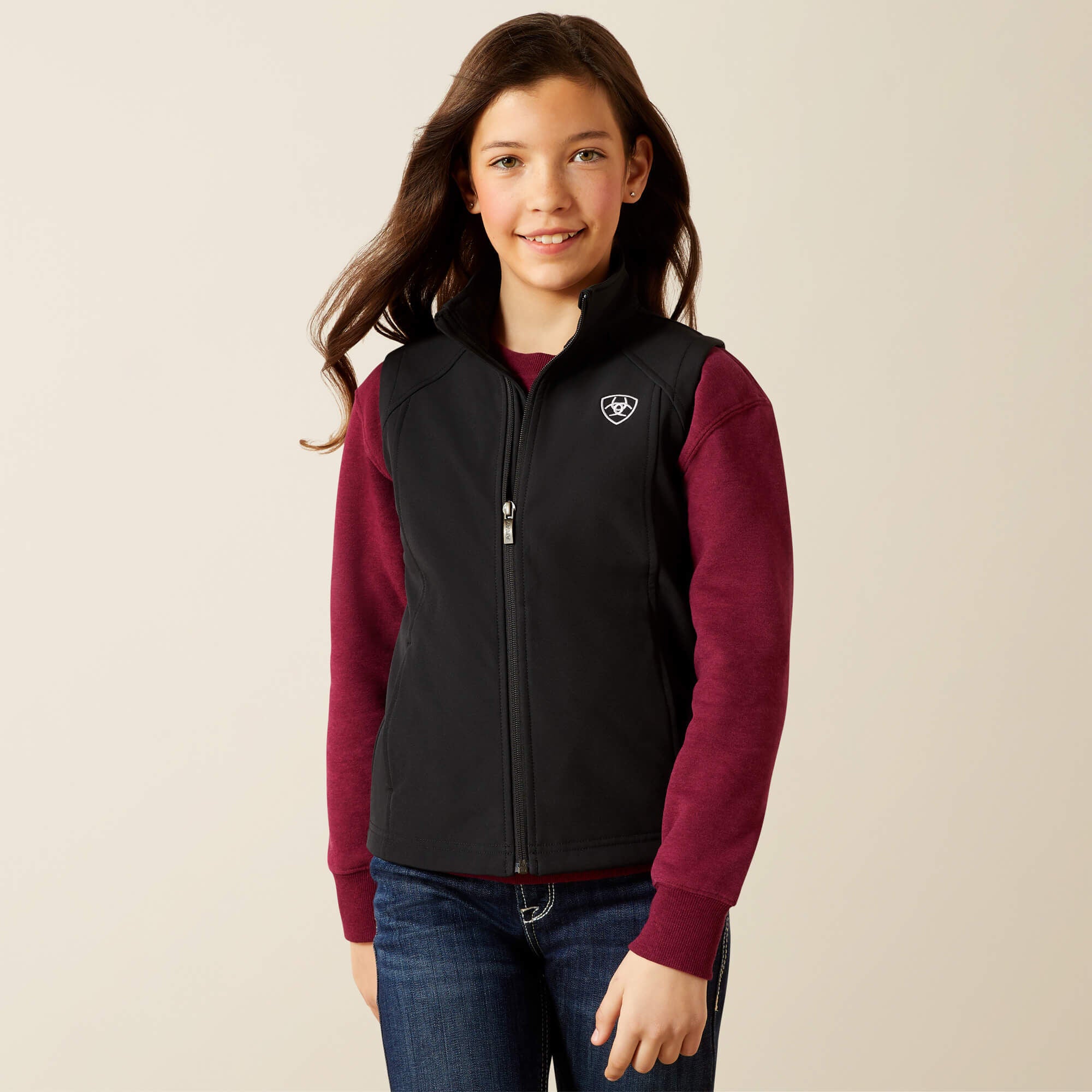 Ariat Logo Softshell Vest-Ariat