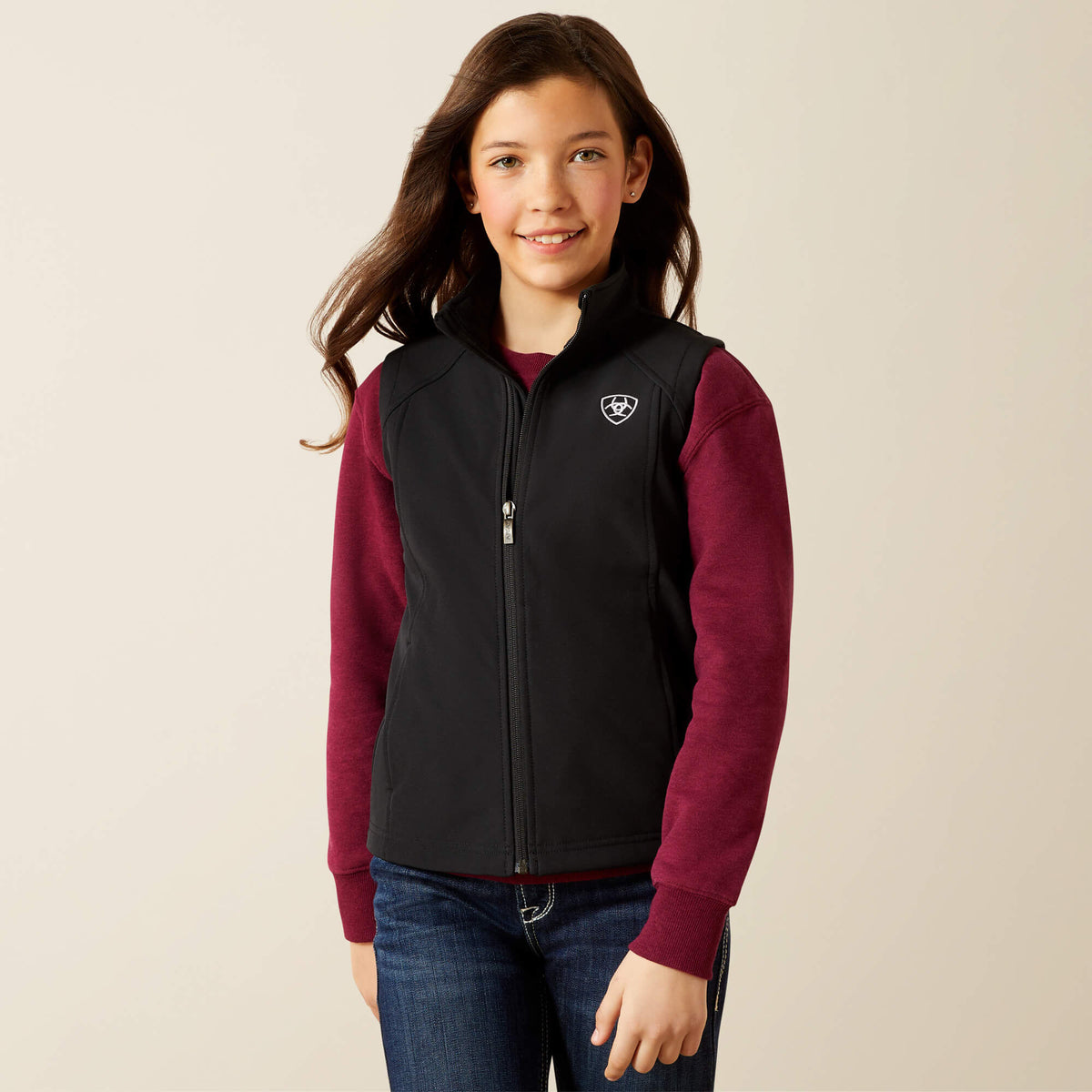 Ariat Logo Softshell Vest-Ariat