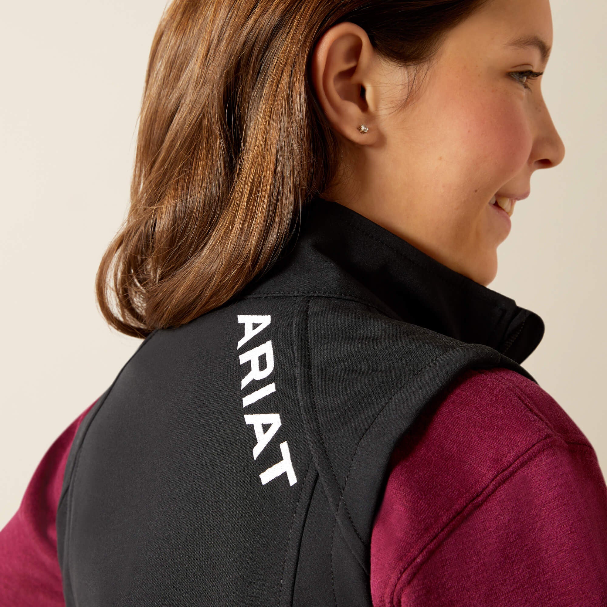 Ariat Logo Softshell Vest-Ariat
