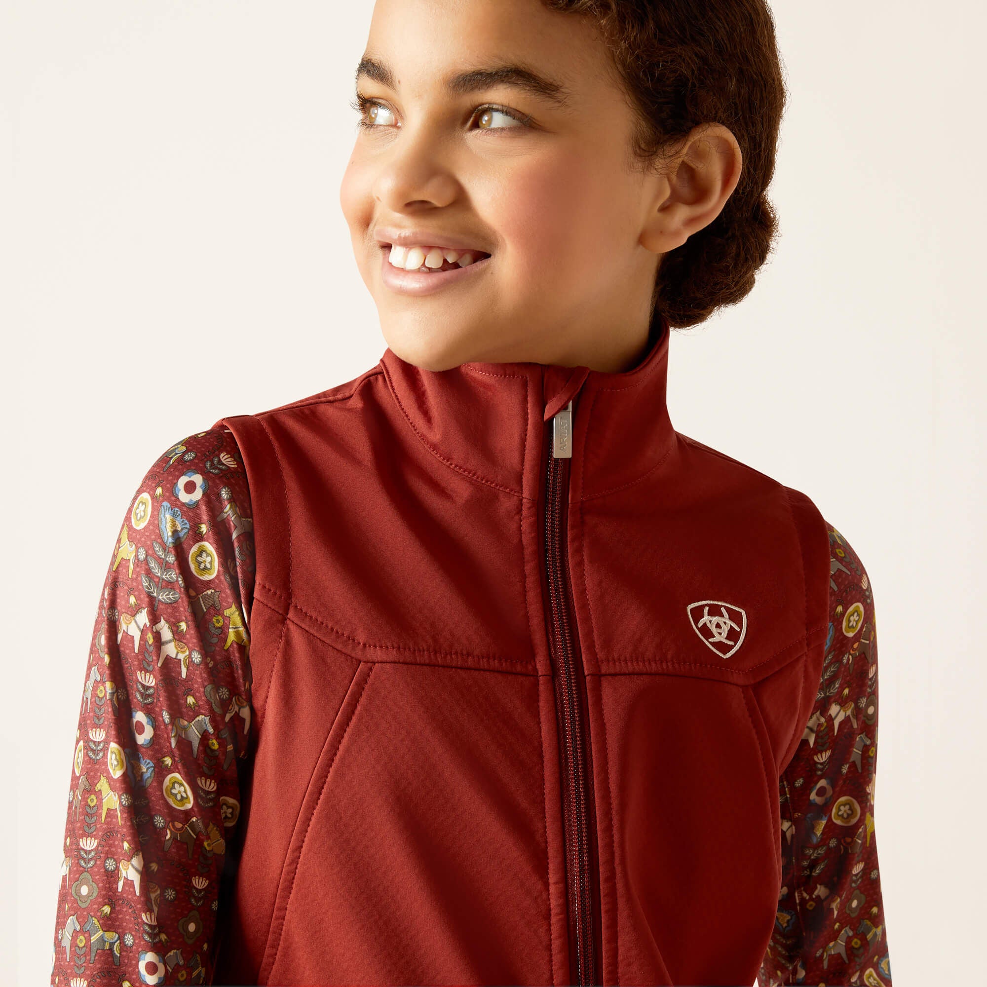 New Team Softshell Vest-Ariat