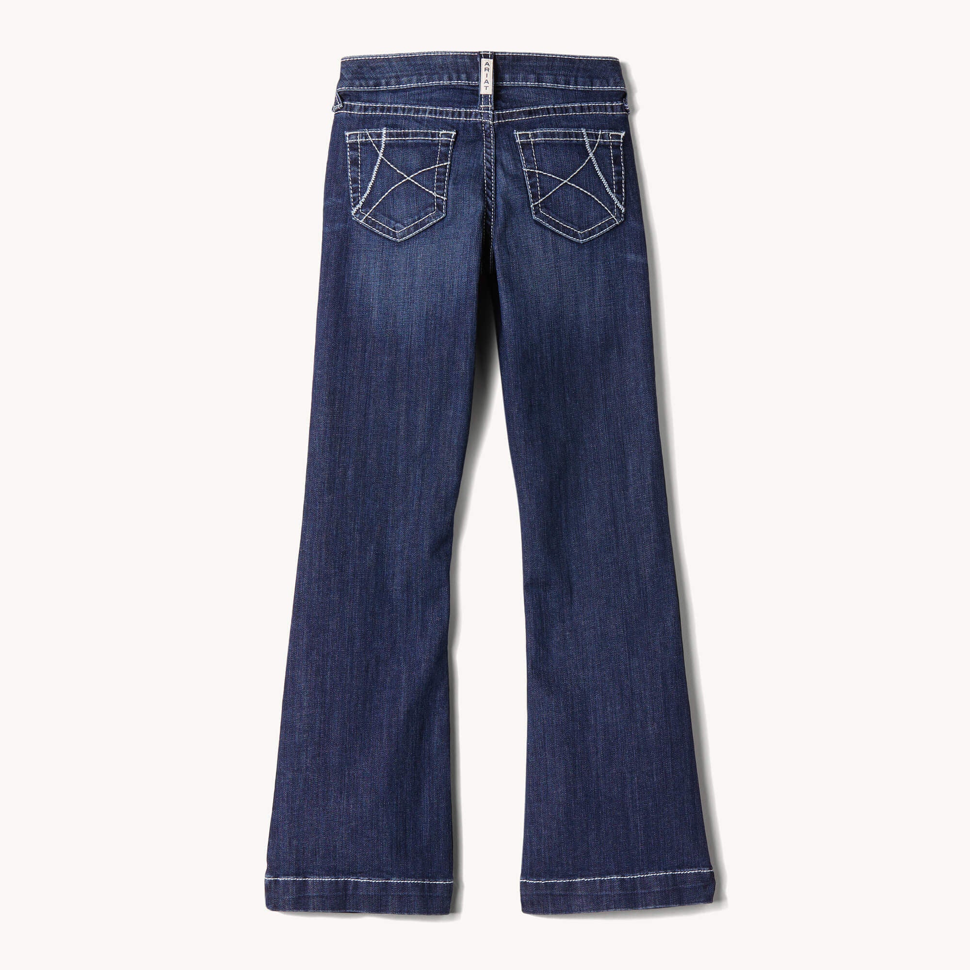 Trouser Mid Rise Stretch Ella Wide Leg Jean-Ariat