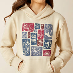 Western Blocks Hoodie-Ariat