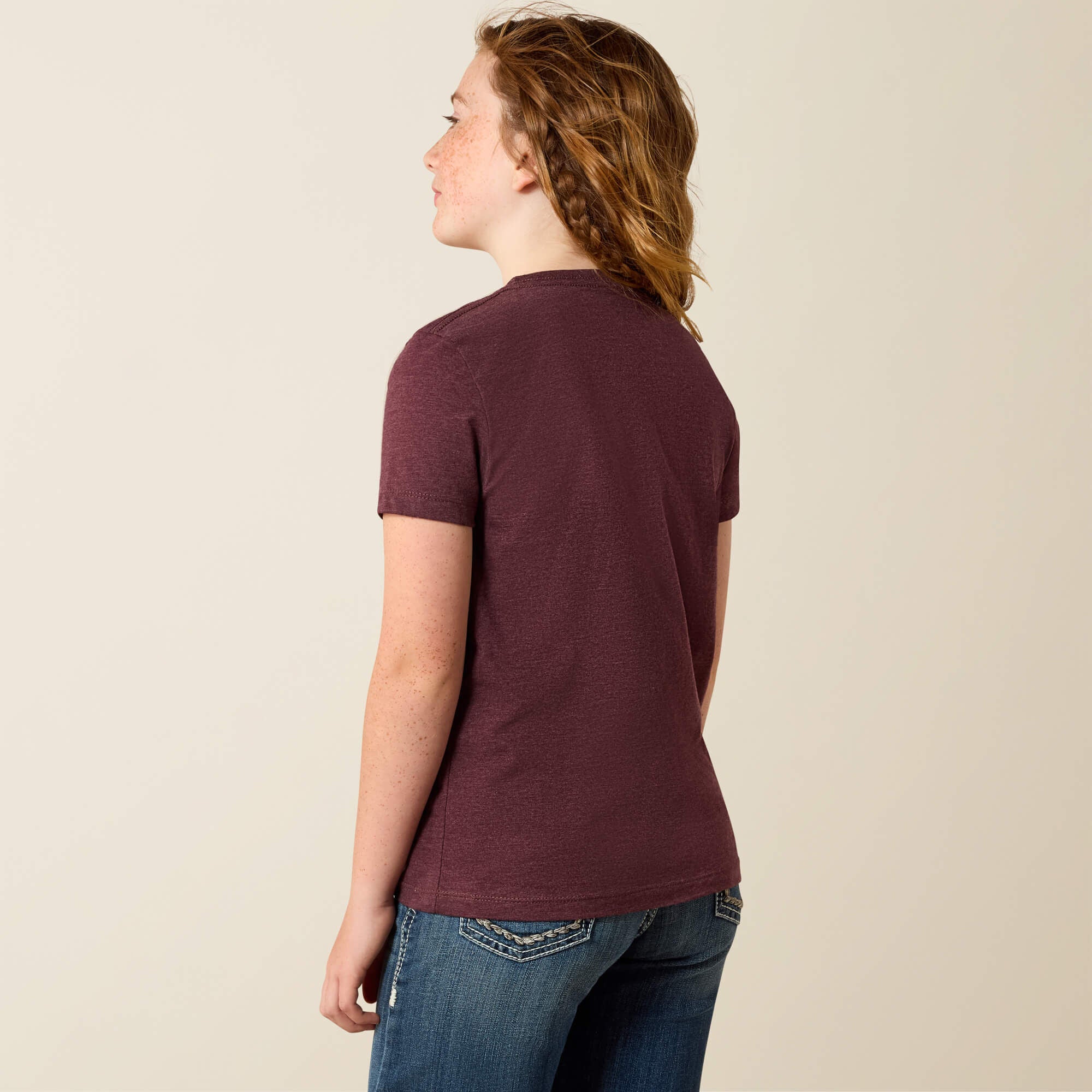 Ariat Skulls Florals T-Shirt-Ariat