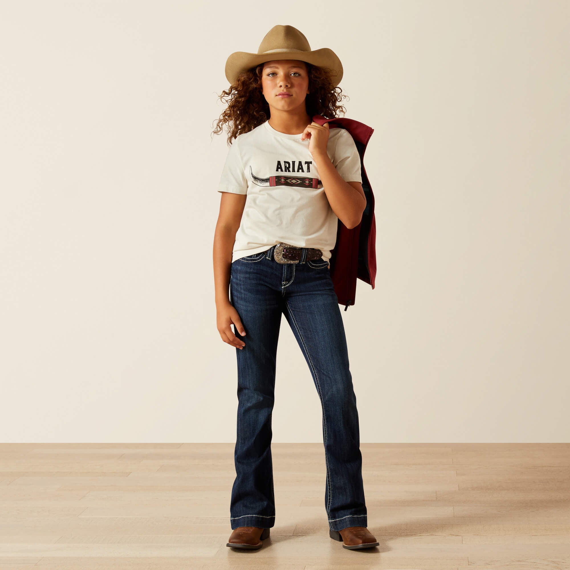 Ariat Bull Horns T-Shirt-Ariat
