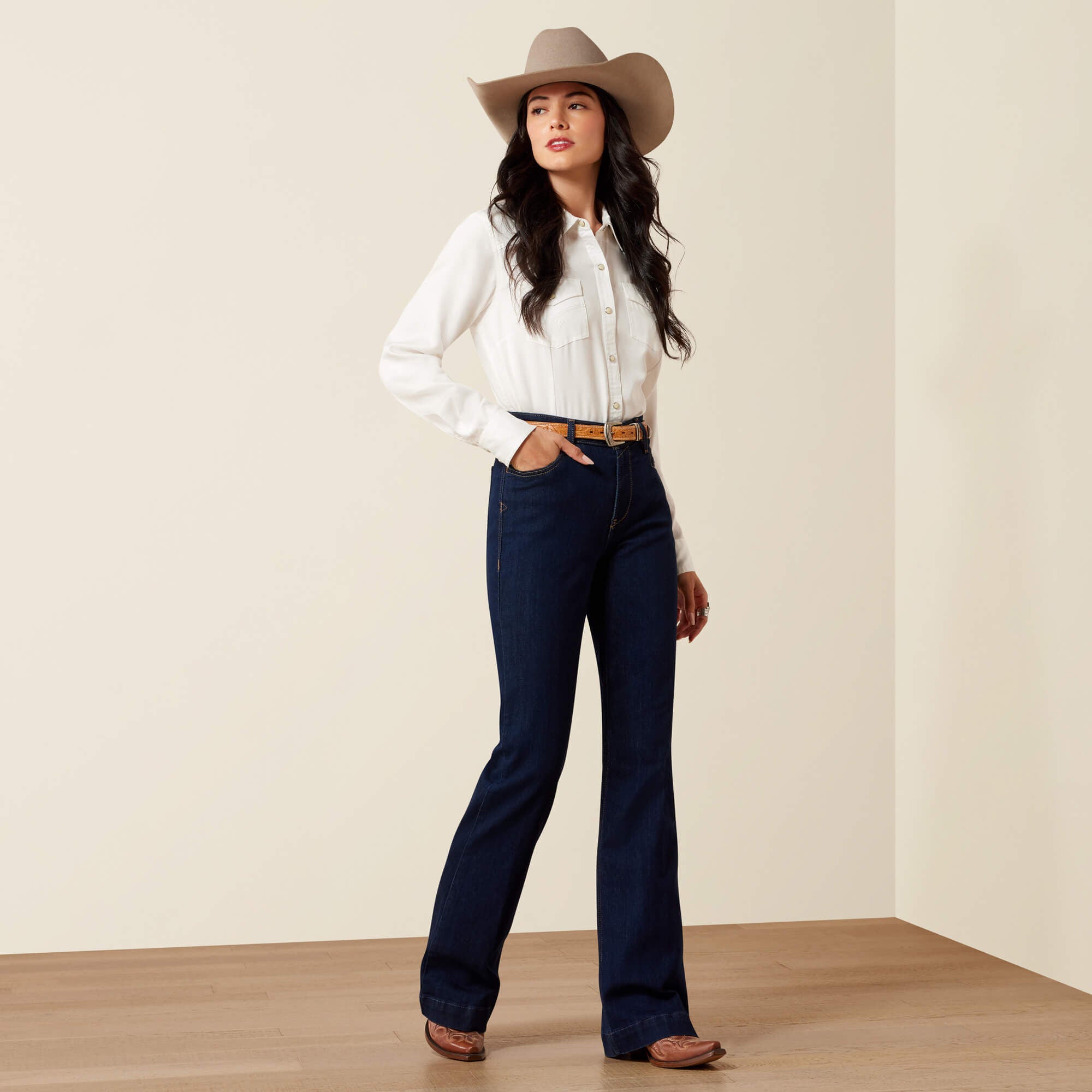 High Rise Tex Slim Trouser Jeans-Ariat