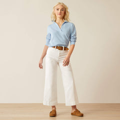 Ultra High Rise Countryside Wide Leg Crop Jeans-Ariat
