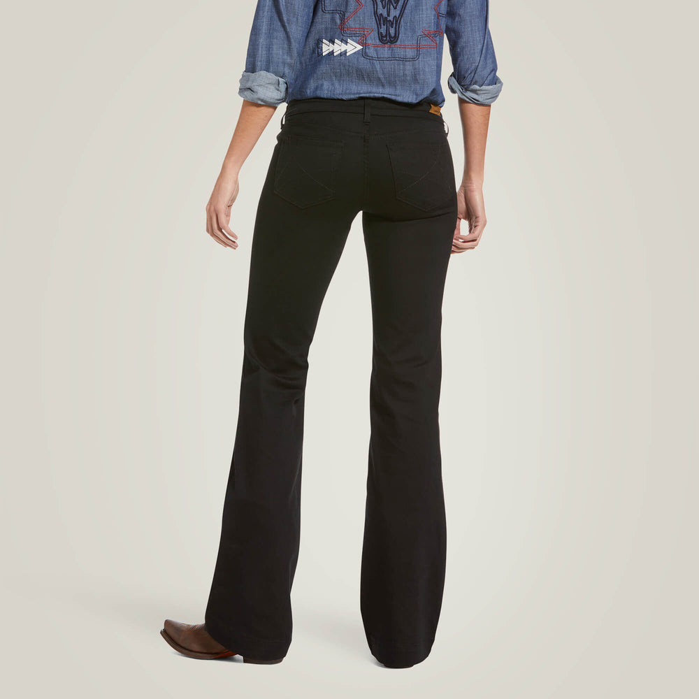 Trouser Mid Rise Forever Wide Leg Pant-Ariat