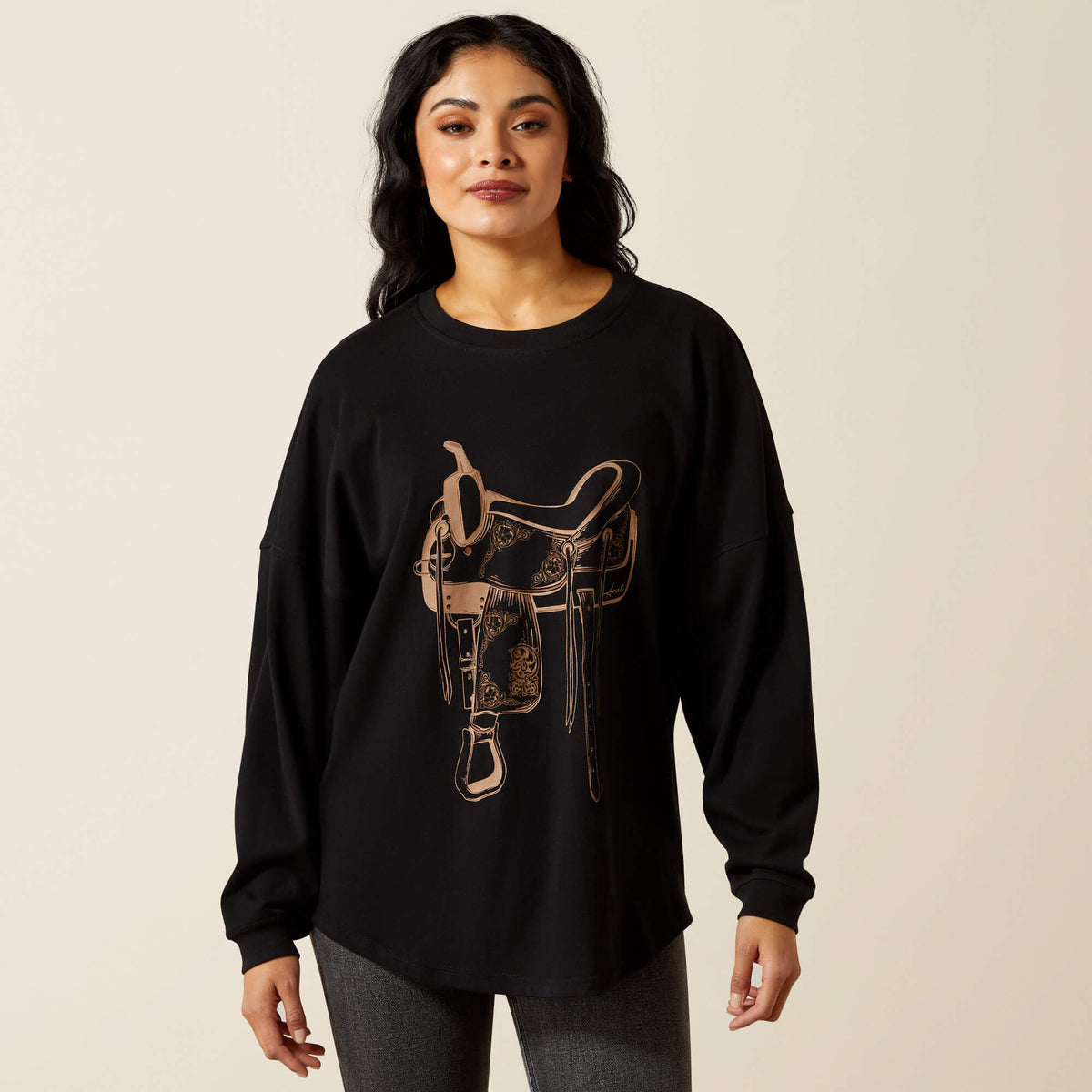 Canvas Oversized T-Shirt-Ariat