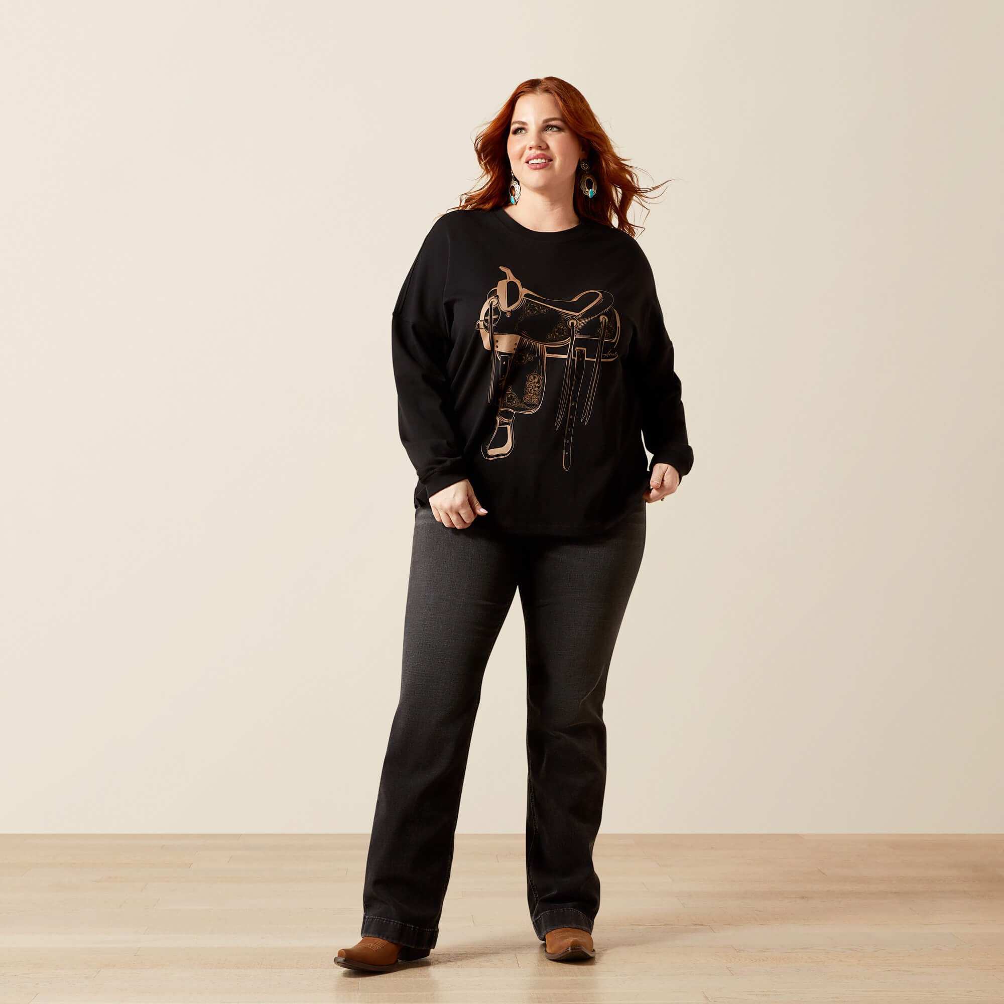 Canvas Oversized T-Shirt-Ariat