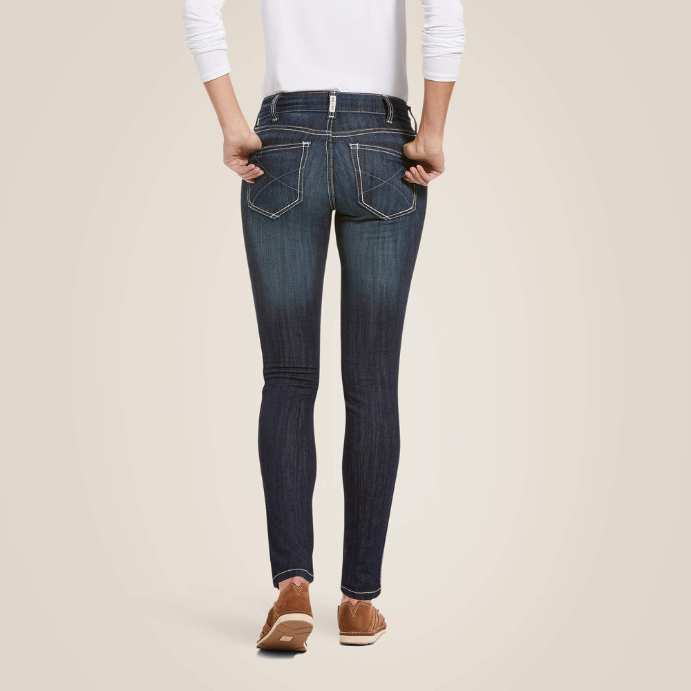 R.E.A.L. Mid Rise Stretch Outseam Ella Skinny Jean-Ariat