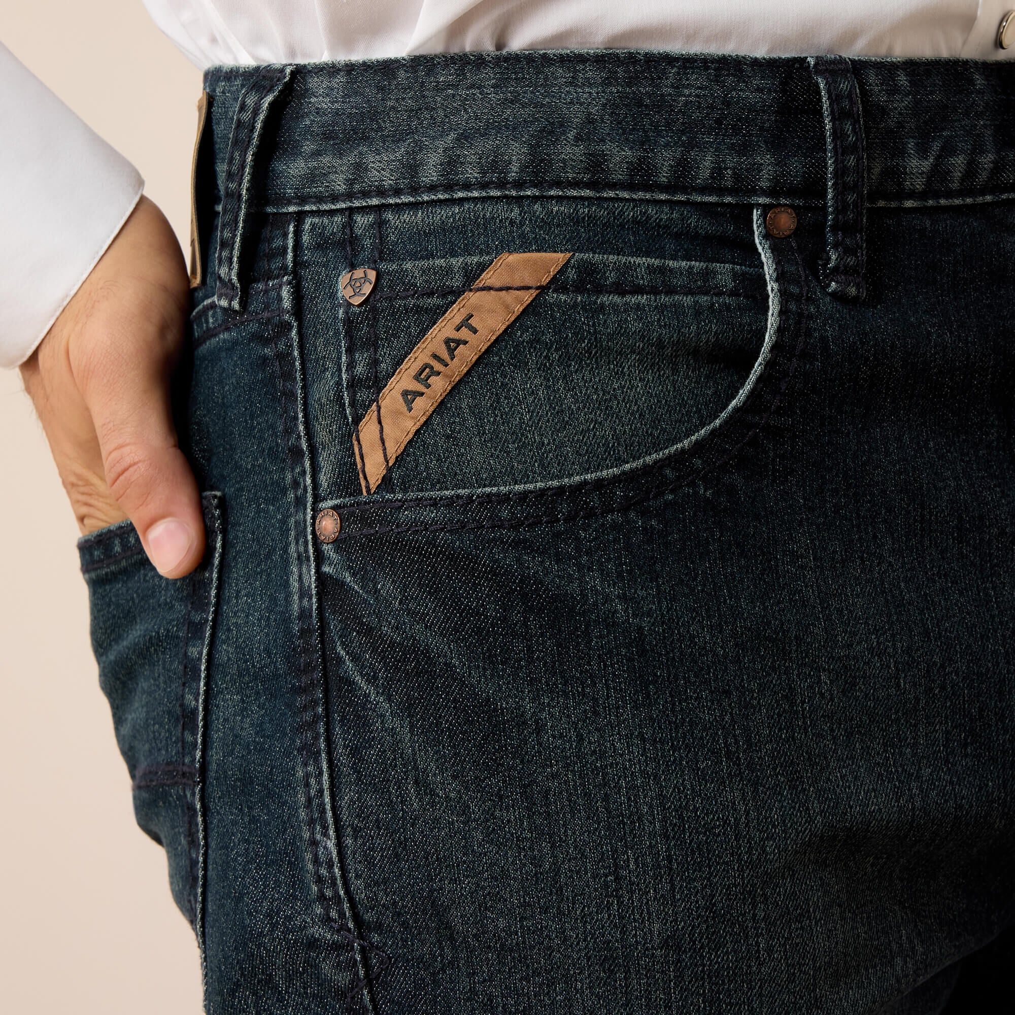 M7 Slim Hansen Classic Rise Straight Leg Jeans-Ariat