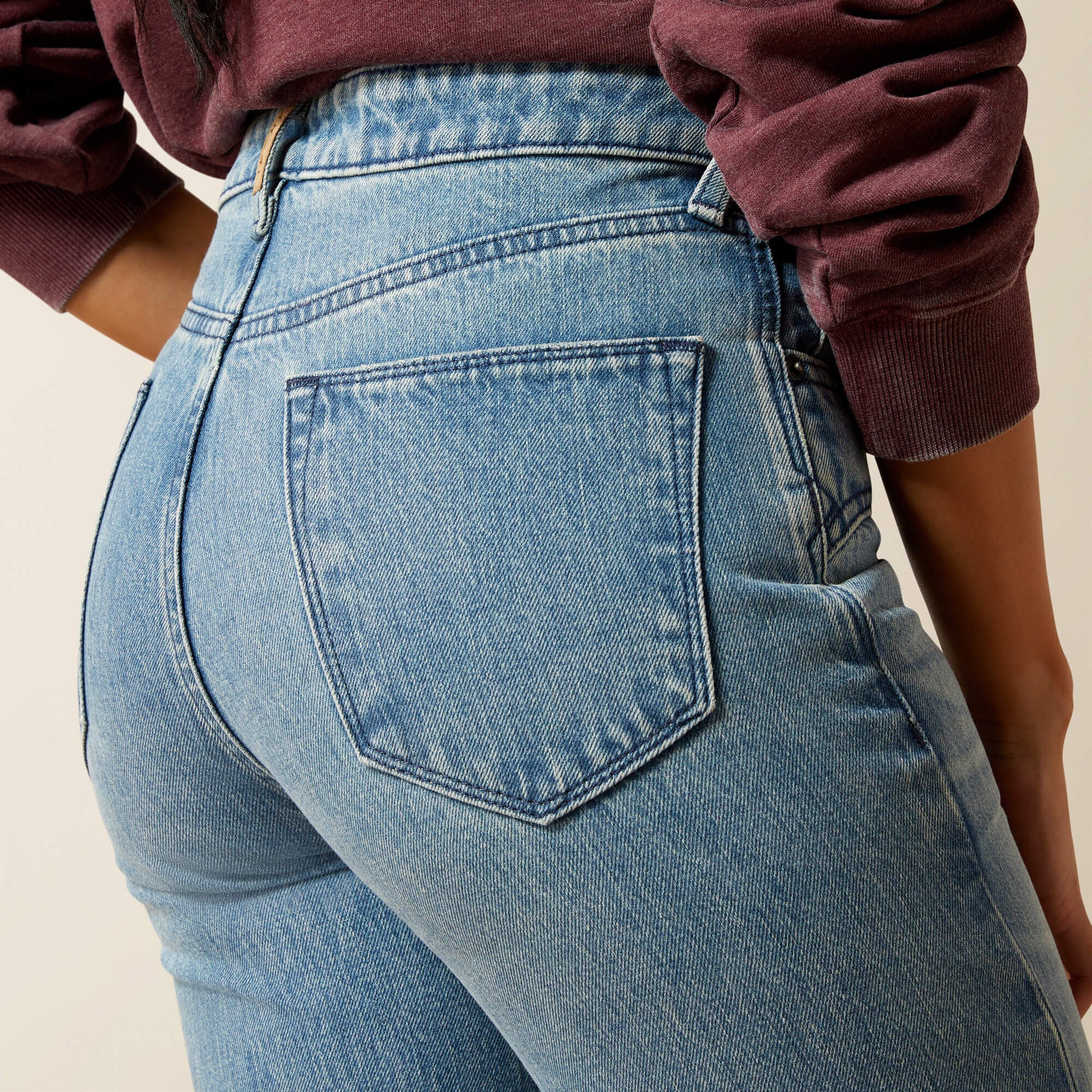 Ultra High Rise Cheyenne Yoke Tomboy Straight Leg Jean-Ariat