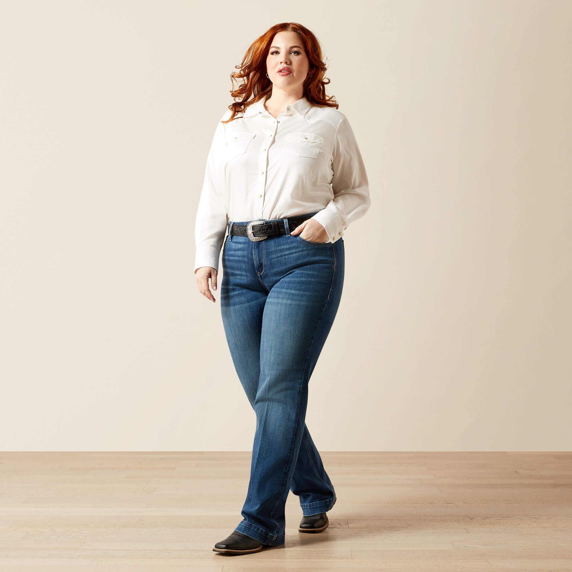 Perfect Rise Leslie Slim Trouser Jeans-Ariat