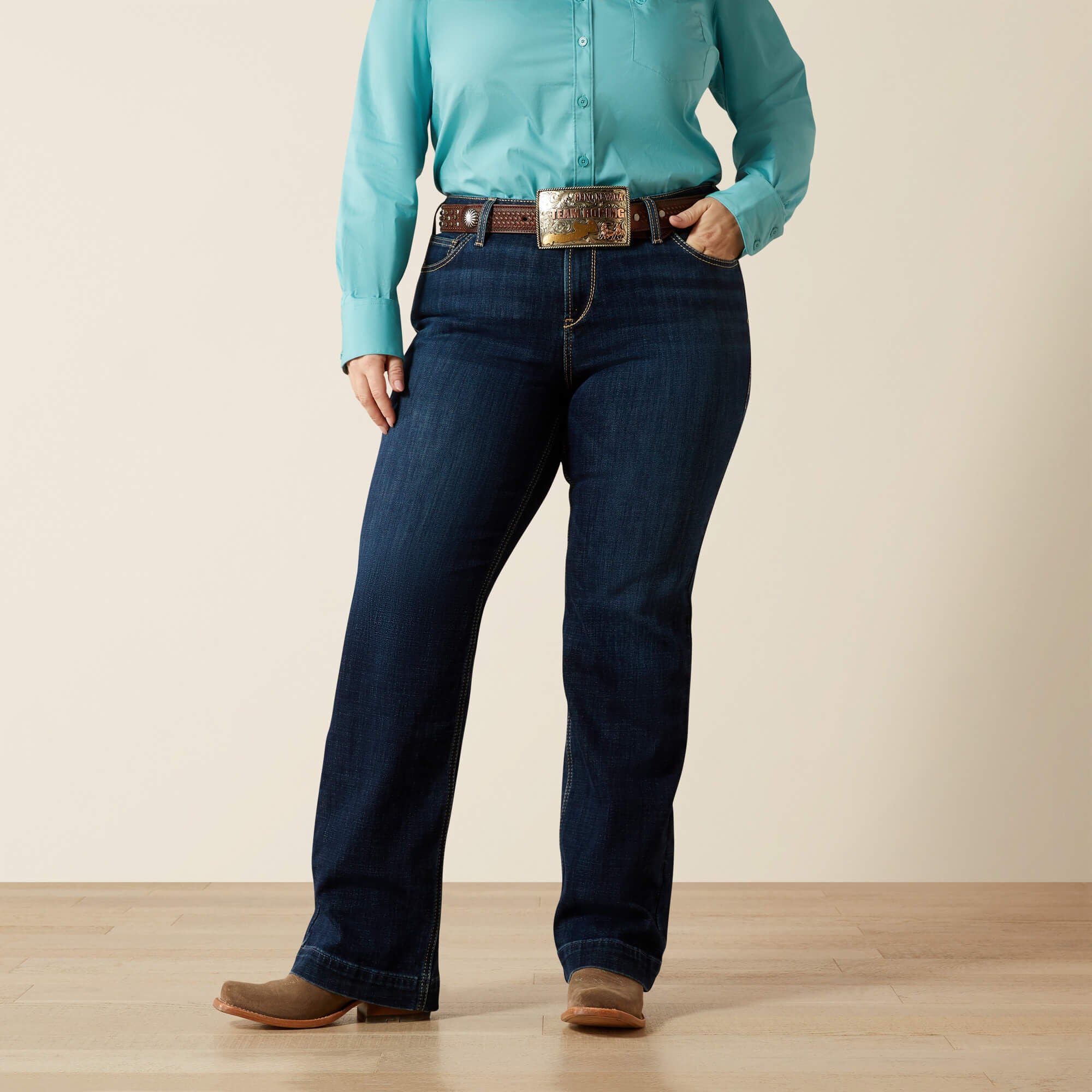 Mid Rise Cindy Trouser Jeans-Ariat