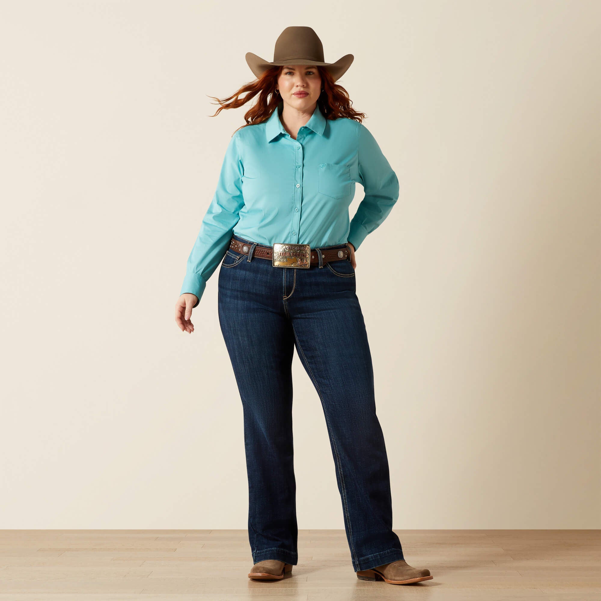Mid Rise Cindy Trouser Jeans-Ariat