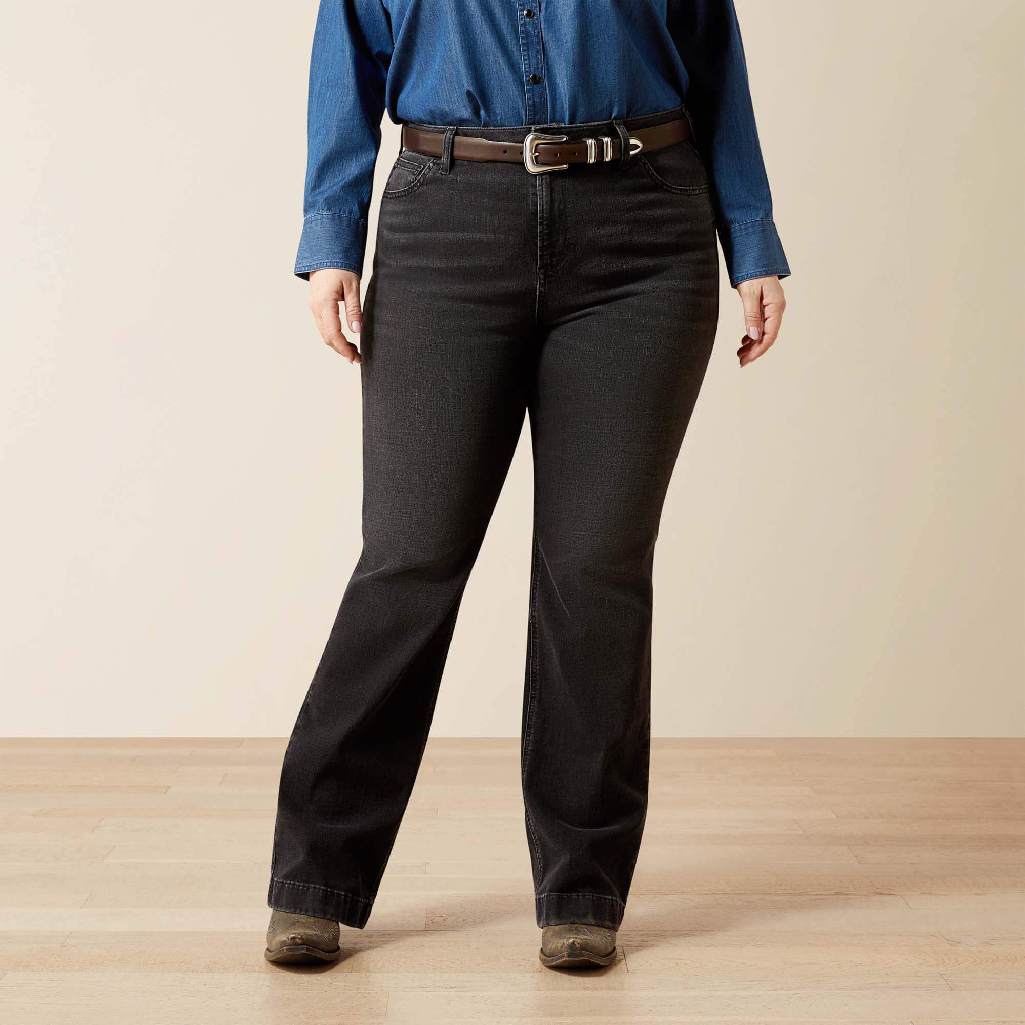 Leilani High Rise Trouser Jeans-Ariat