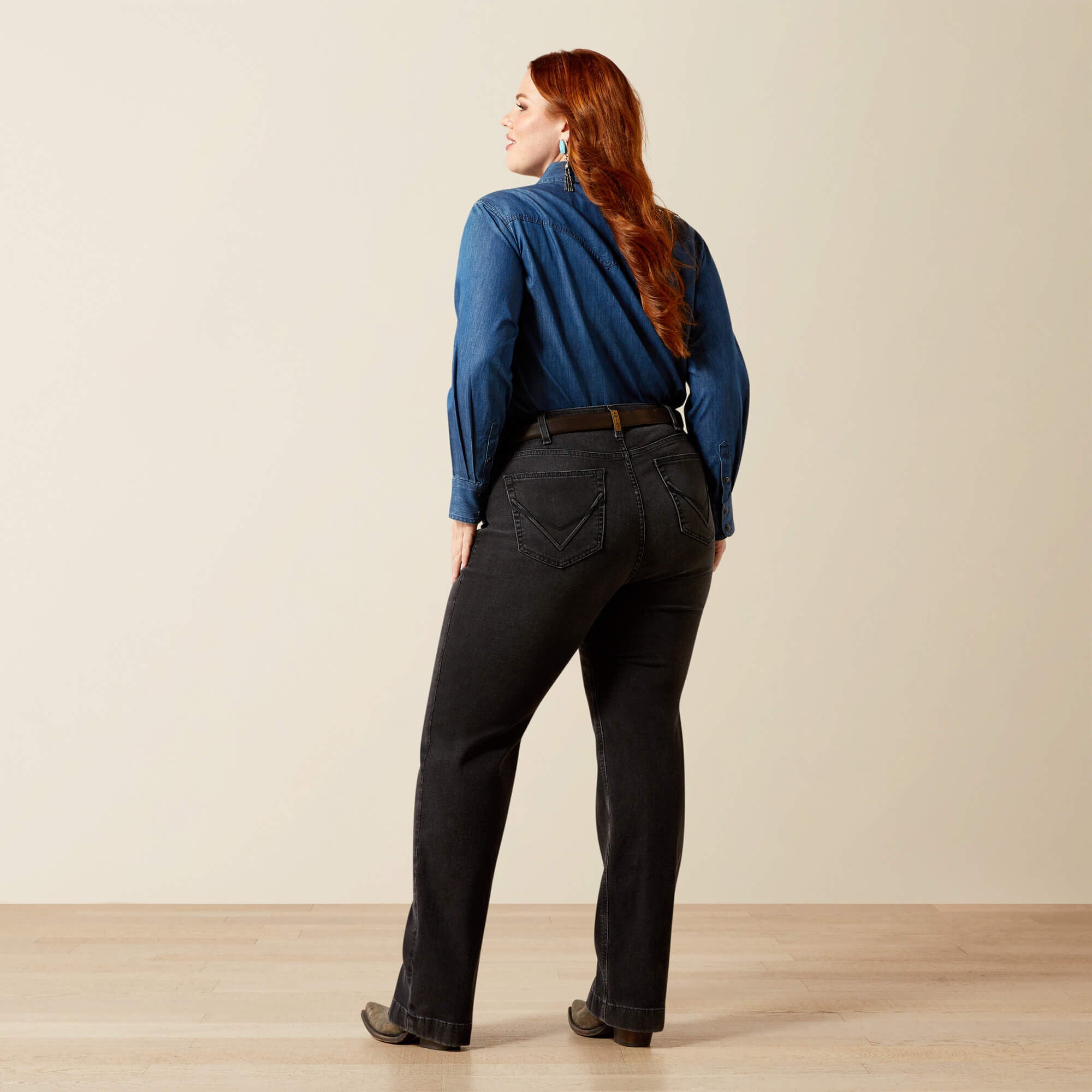 Leilani High Rise Trouser Jeans-Ariat